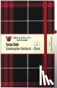Scotland, Waverley - MacQueen of Skye Tartan Blank Notebook: Large 21cm x 13cm