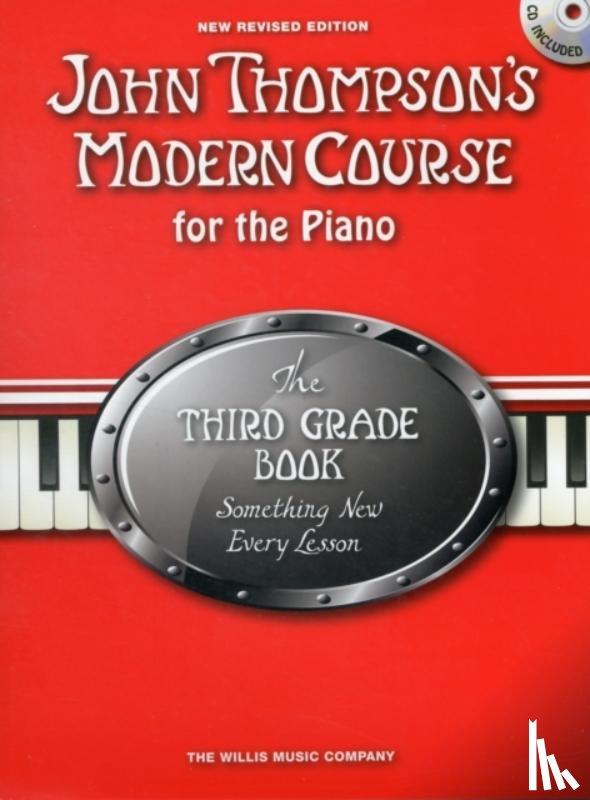 Thompson, John - John Thompson's Modern Course Third Grade - Book/CD (2012 Edition)