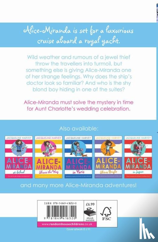 Harvey, Jacqueline - Alice-Miranda at Sea