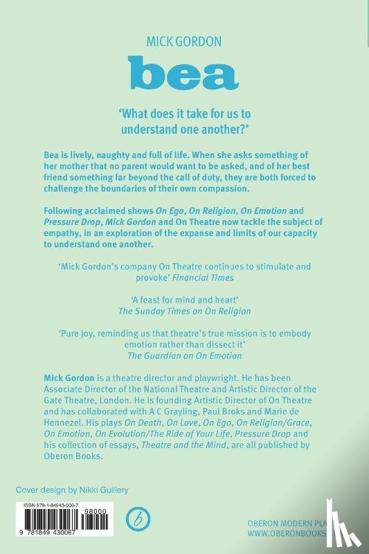 Gordon, Mick (Author) - Bea