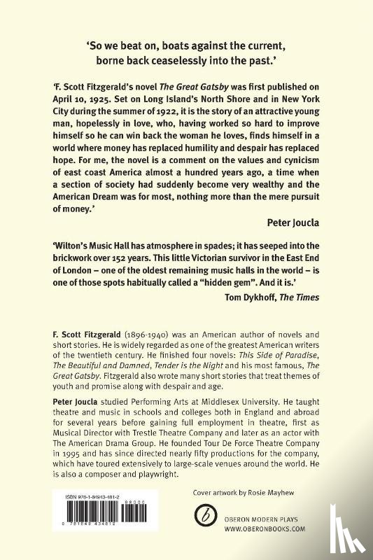 Fitzgerald, F. Scott, Joucla, Peter - The Great Gatsby