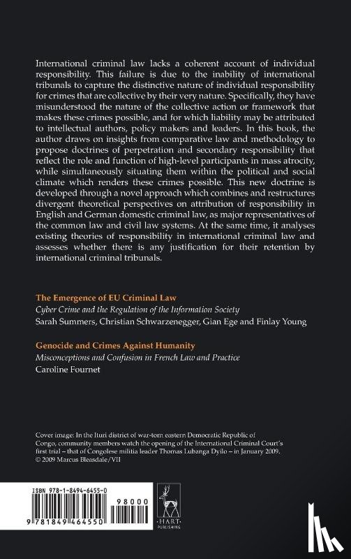 Jain, Neha - Perpetrators and Accessories in International Criminal Law