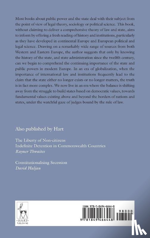 Flogaitis, Spyridon - The Evolution of Law and the State in Europe