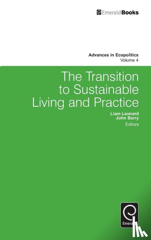 Leonard, Liam, Barry, John - The Transition to Sustainable Living and Practice