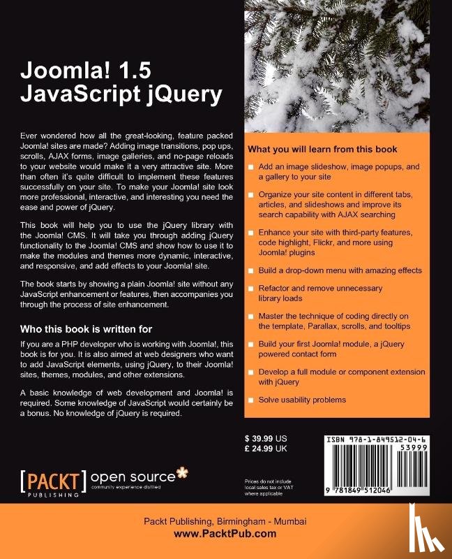 Blanco, Jose Argudo - Joomla! 1.5 JavaScript jQuery