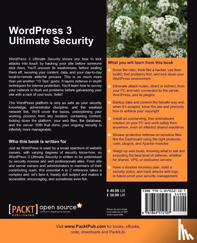 Connelly, Olly - WordPress 3 Ultimate Security