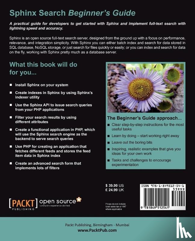 Ali, Abbas - Sphinx Search Beginner's Guide