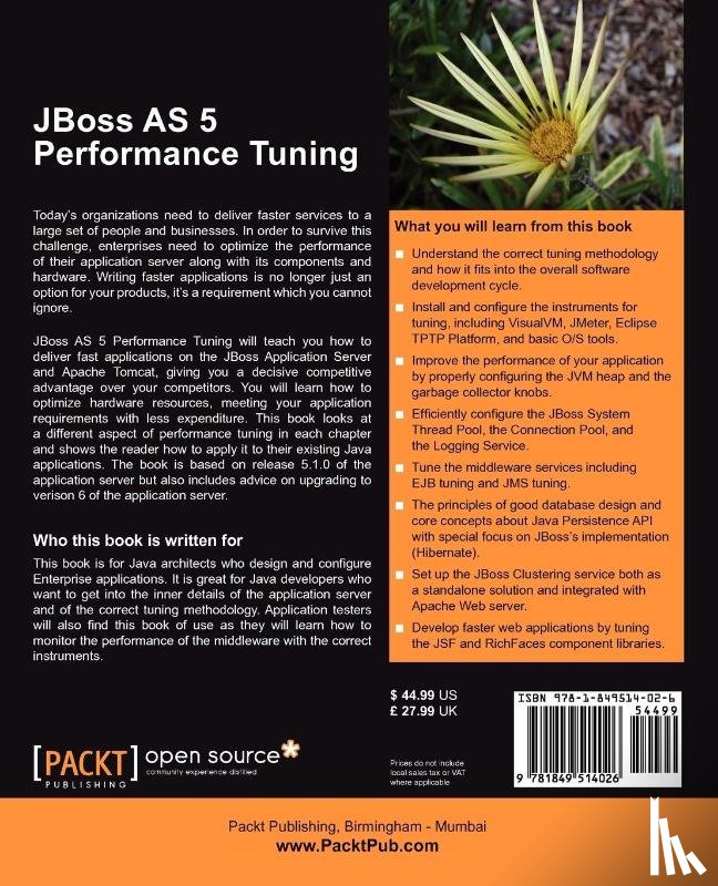 Marchioni, Francesco - JBoss AS 5 Performance Tuning