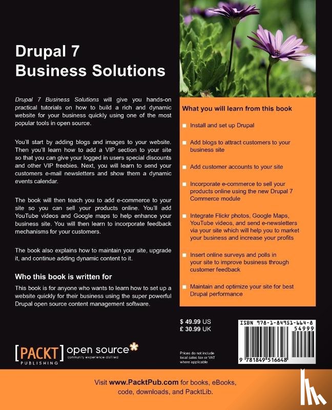 James, Trevor, Noble, Mark - Drupal 7 Business Solutions