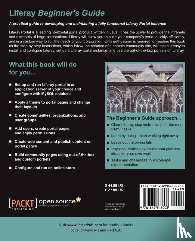 Chen, Robert, Nair, Sandeep, Bhatt, Samir - Liferay Beginner's Guide