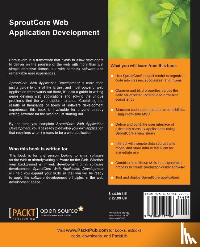 Keating, Tyler - SproutCore Web Application Development