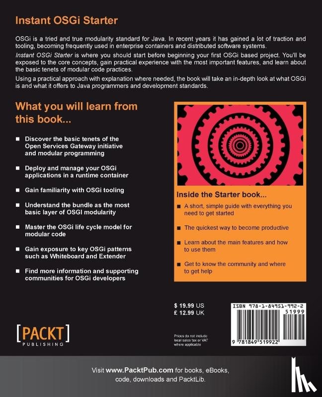 Goodyear, Jamie, Edstrom, Johan - Instant OSGi Starter