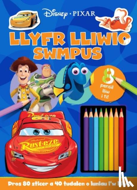 Disney - Disney Pixar: Llyfr Lliwio Swmpus