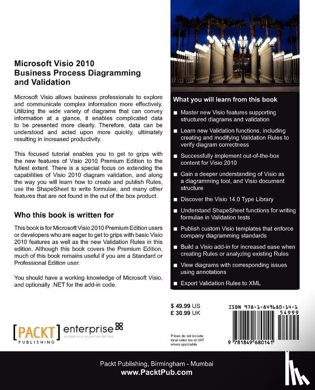 Parker, David John - Microsoft Visio 2010 Business Process Diagramming and Validation