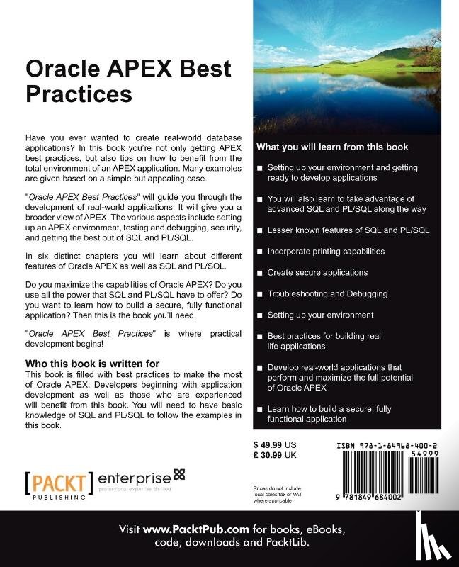 Nuijten, Alex, Wollf, Iloon Ellen, Brizzi, Learco - Oracle APEX Best Practices