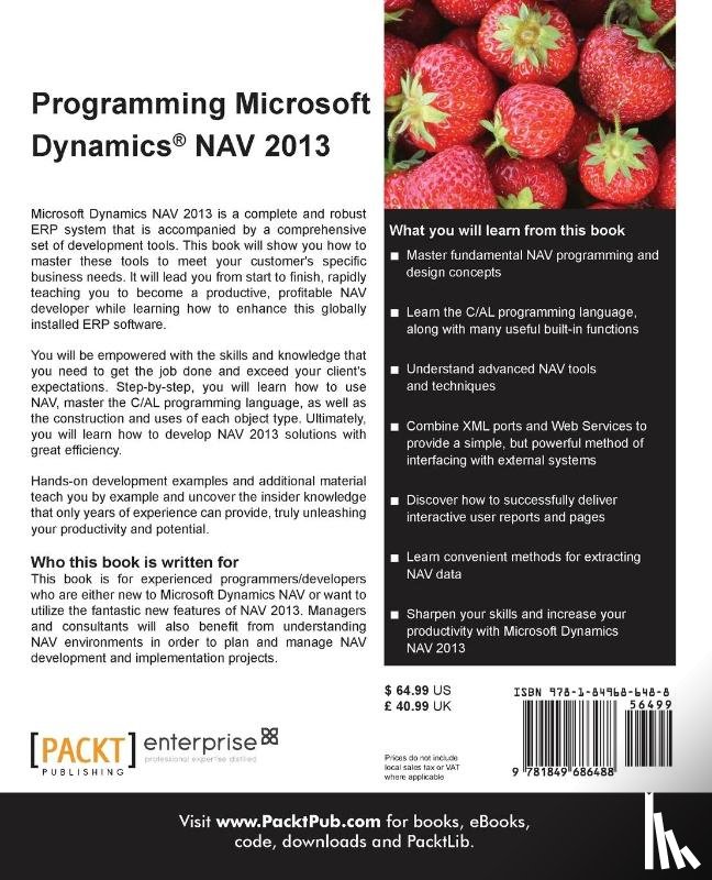 Studebaker, David A., Studebaker, Christopher D. - Programming Microsoft Dynamics (R) NAV 2013