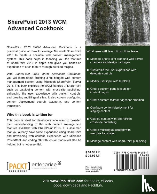 Chapman, John - SharePoint 2013 WCM Advanced Cookbook