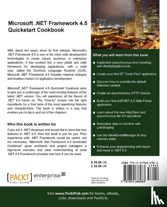 LatorreMillas, Jose Luis - Microsoft .NET Framework 4.5 Quickstart Cookbook