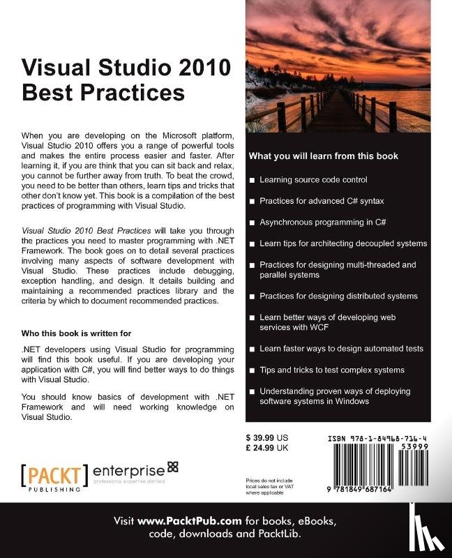 Ritchie, Peter - Visual Studio 2010 Best Practices
