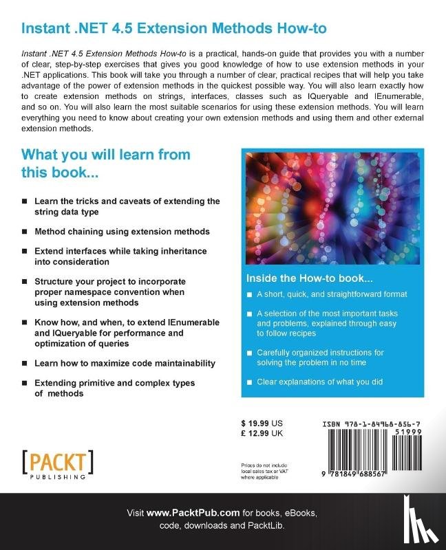 McLean, Shawn R. - Instant .NET 4.5 Extension Methods How-to