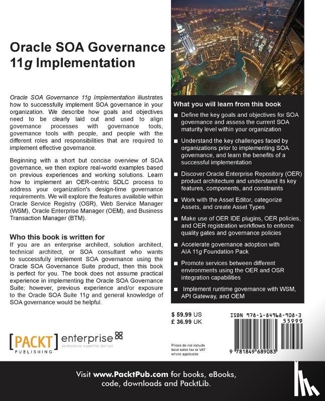 Weir, Luis Augusto, Bell, Andrew - Oracle SOA Governance 11g Implementation