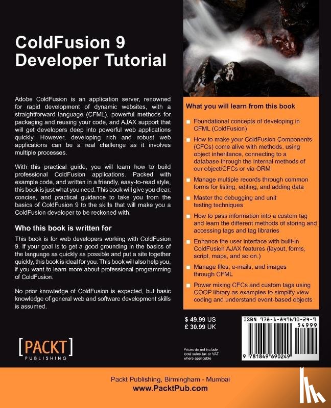 Farrar, John - ColdFusion 9 Developer Tutorial