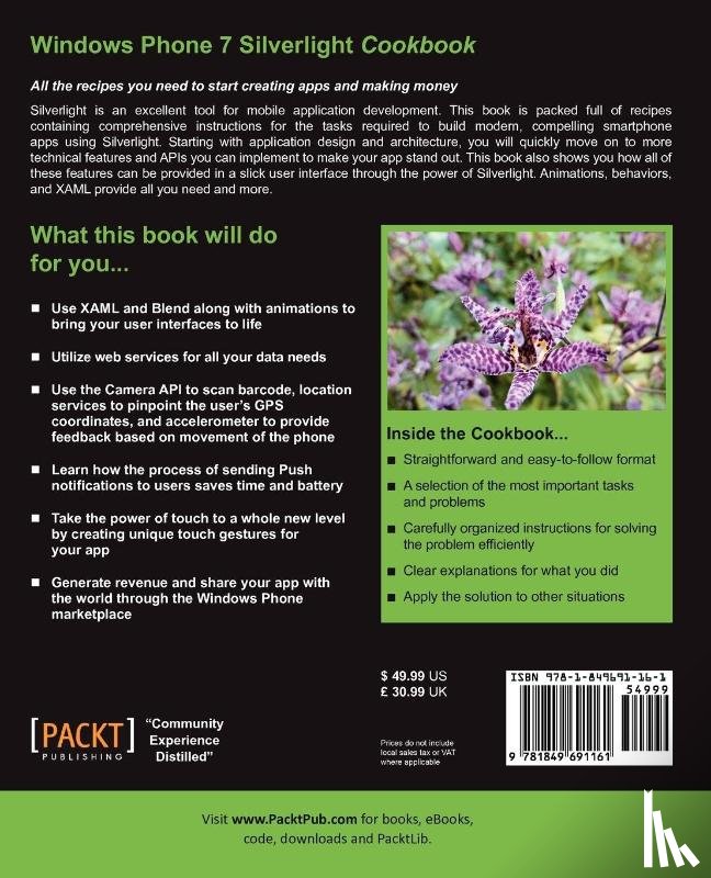 Marbutt, Jonathan, Schiefer, Jr. Robb - Windows Phone 7 Silverlight Cookbook