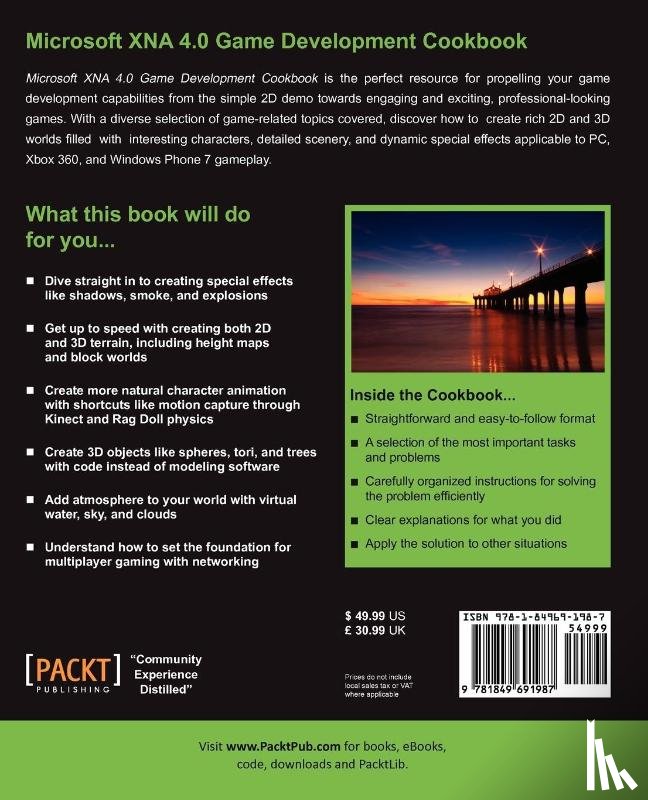 Drumm, Luke - Microsoft XNA 4.0 Game Development Cookbook