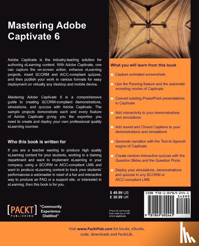 Bruyndonckx, Damien - Mastering Adobe Captivate 6