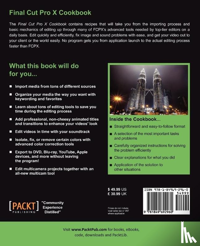 Cox, Jason - Final Cut Pro X Cookbook