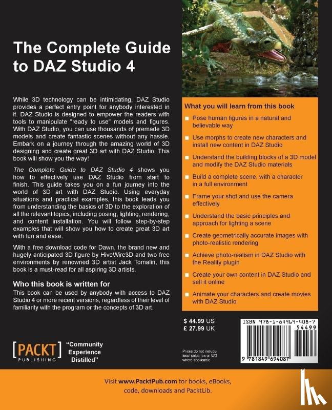 Ciccone, Paolo - The Complete Guide to DAZ Studio 4