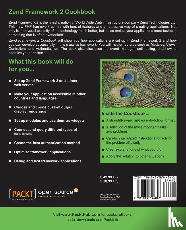 Callaars, Josephus - Zend Framework 2 Cookbook