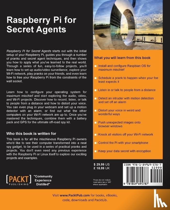 Sjogelid, Stefan - Raspberry Pi for Secret Agents