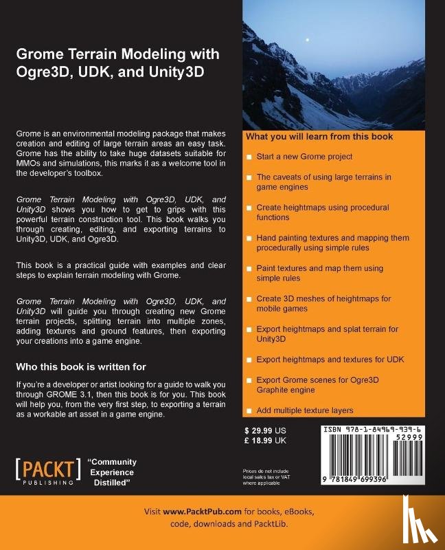 Hawley, Richard - Grome Terrain Modeling with Ogre3D, UDK, and Unity3D