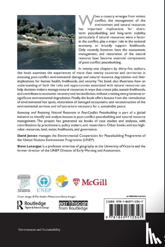  - Assessing and Restoring Natural Resources In Post-Conflict Peacebuilding