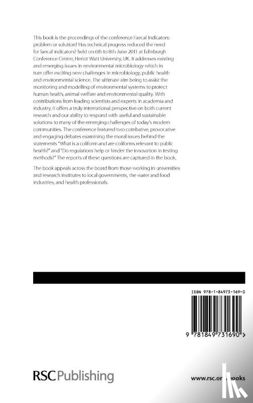  - Significance of Faecal Indicators in Water