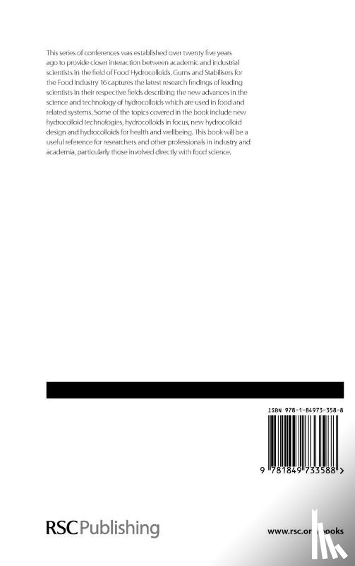  - Gums and Stabilisers for the Food Industry 16