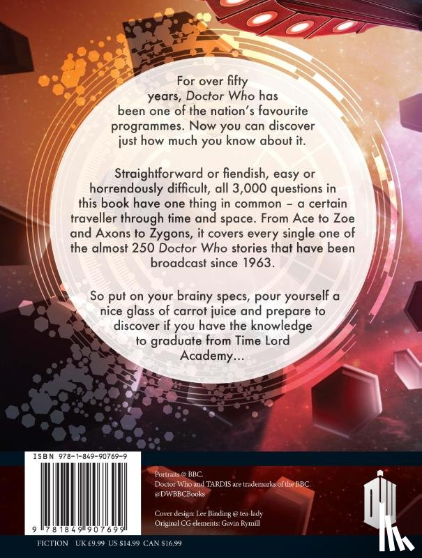 Rayner, Jacqueline - Doctor Who: The Official Quiz Book
