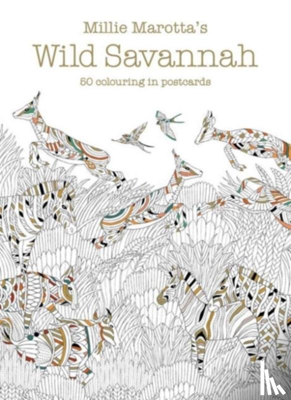 Marotta, Millie - Millie Marotta's Wild Savannah Postcard Box