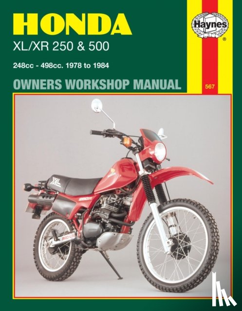 Haynes Publishing - Honda XL/XR 250 & 500 (78 - 84) Haynes Repair Manual