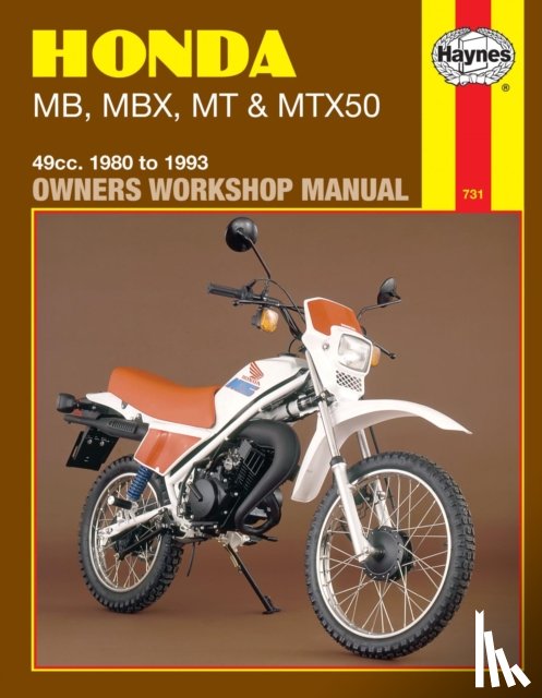 Haynes Publishing - Honda MB, MBX, MT & MTX50 (80-93) Haynes Repair Manual