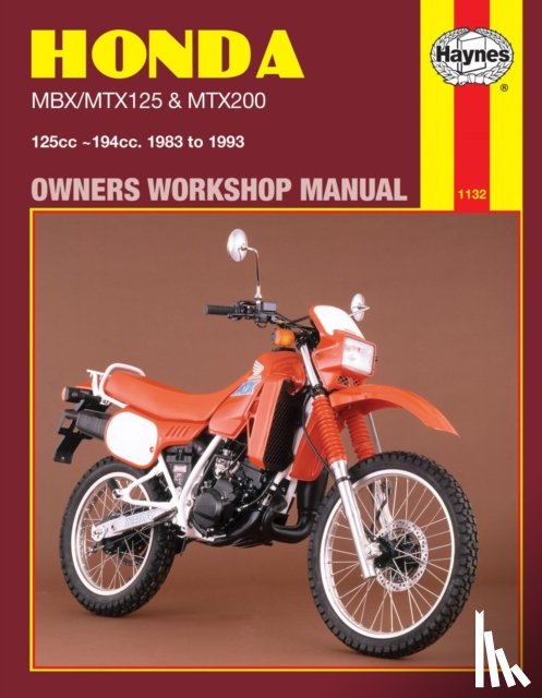 Haynes Publishing - Honda MBX/MTX125 & MTX200 (83 - 93)
