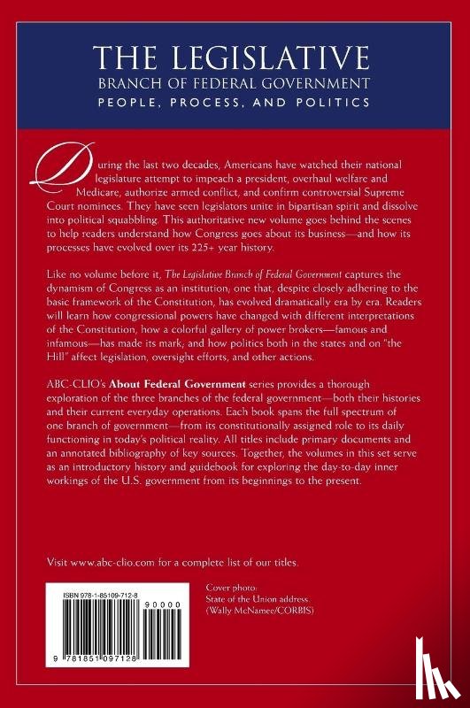 Gershman, Gary P. - The Legislative Branch of Federal Government