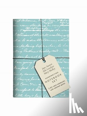 Austen, Jane, Lovelace, Ada - Jane Austen, Ada Lovelace, Mary Shelley Handwriting Notebook Set