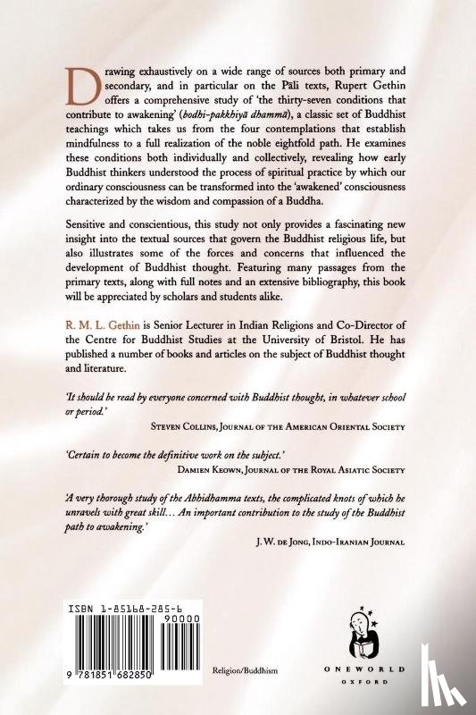 R.M.L. Gethin - The Buddhist Path to Awakening