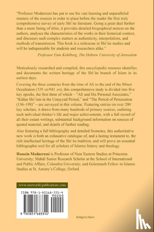 Hossein, Modarressi - Tradition and Survival