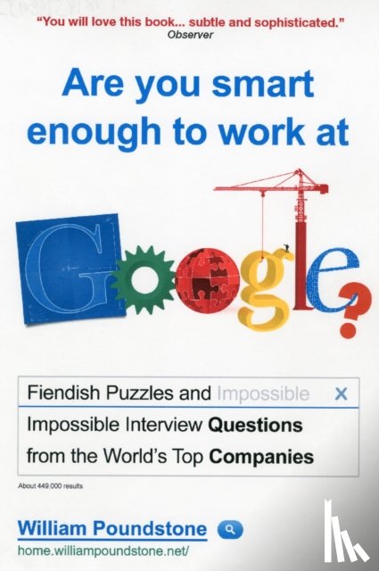 Poundstone, William - Are You Smart Enough to Work at Google?