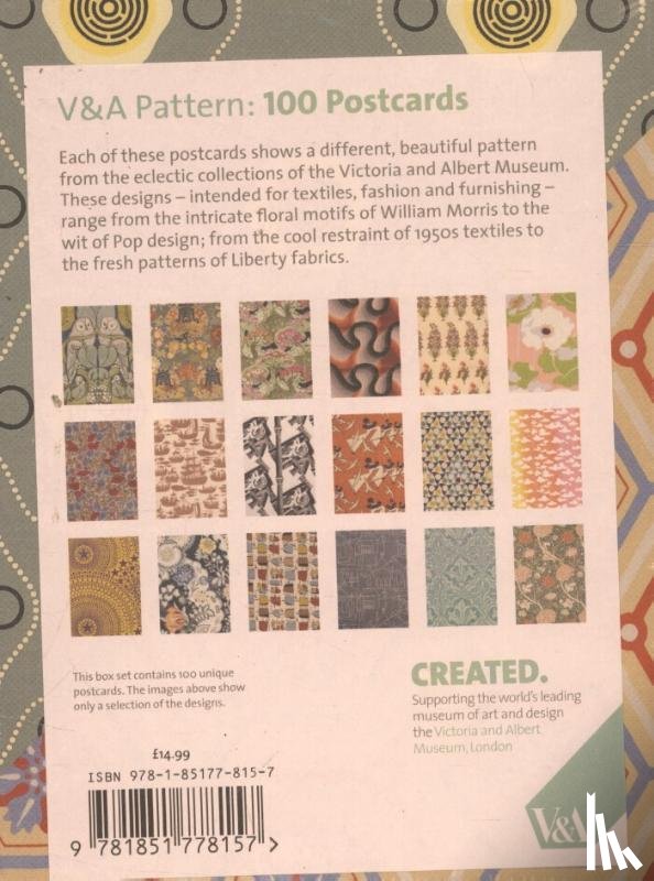 V&a - V&A Pattern: 100 Postcards