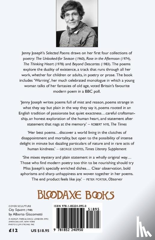 Joseph, Jenny - Selected Poems