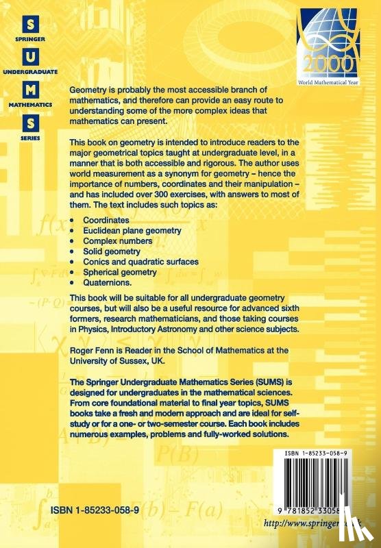 Fenn, Roger - Geometry